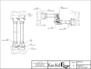 220 XX Slider Cross Section