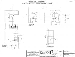 200 Series Double Hung