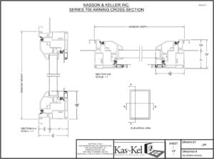 700 Awning Cross Section