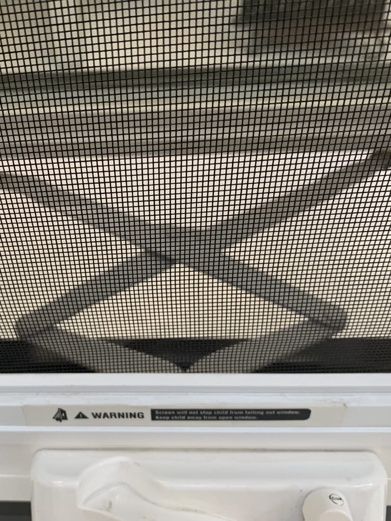 Screen in Awning